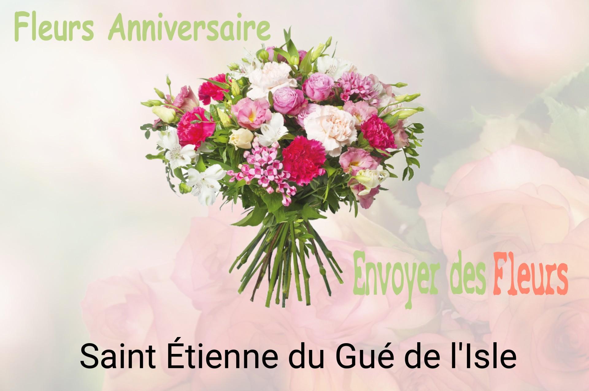 Bouquet de fleurs d’anniversaire livré à Saint-Étienne-du-Gué-de-l'Isle