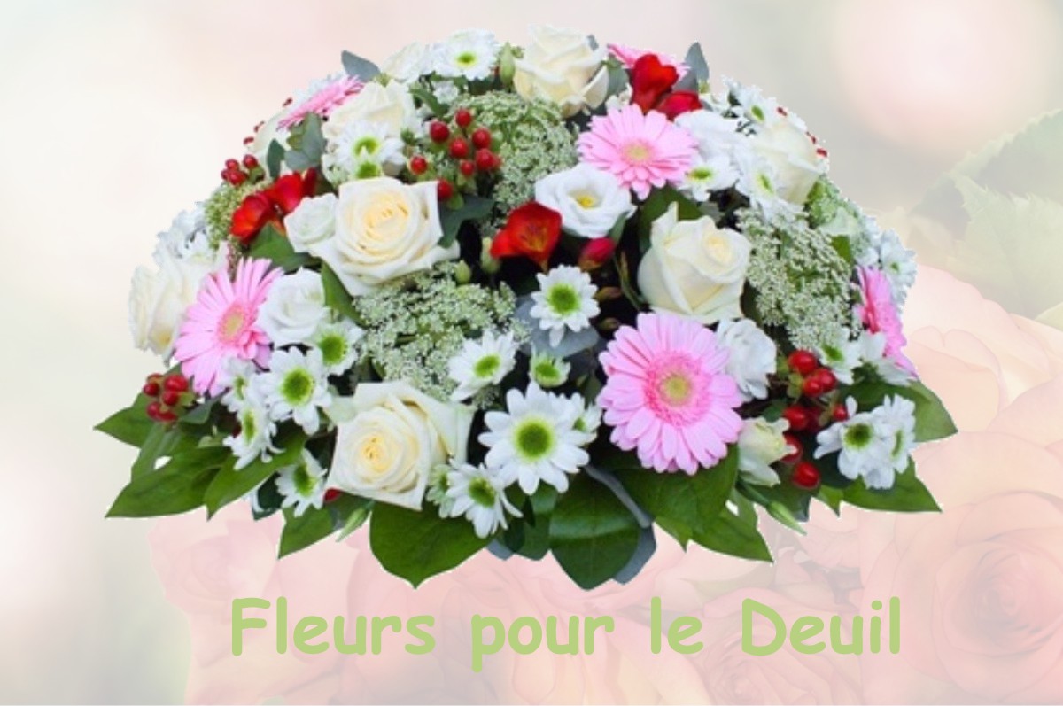 fleurs deuil SAINT-ETIENNE-DU-GUE-DE-L-ISLE